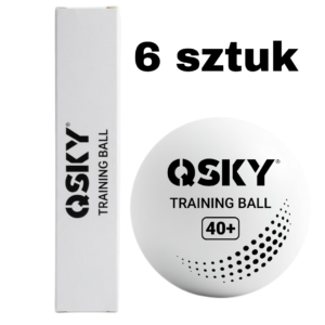 PIŁKI TRENINGOWE 40+ (6 SZTUK)