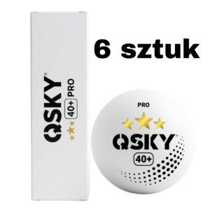 PIŁKI PREMIUM 40+ (6 SZTUK)