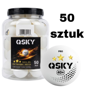 PIŁKI PREMIUM 40+ (50 SZTUK)